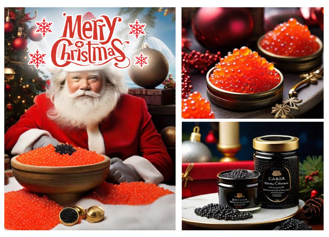 تخفیف ویژه خاویار و کریسمس-Christmas caviar